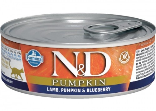 Farmina N&D Cat Lamb & Pumpkin & Blueberry  70g image 1