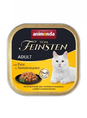 animonda Vom Feinsten WITH TURKEY IN TOMATO SAUCE image 1