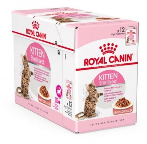 Royal Canin Sterilised Gravy 12x85g image 1