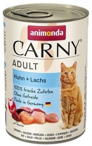 ANIMONDA Cat Carny Adult Chicken with salmon - wet cat food - 400 g image 1