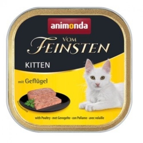 ANIMONDA Vom Feinsten Chicken - wet cat food - 100 g image 1
