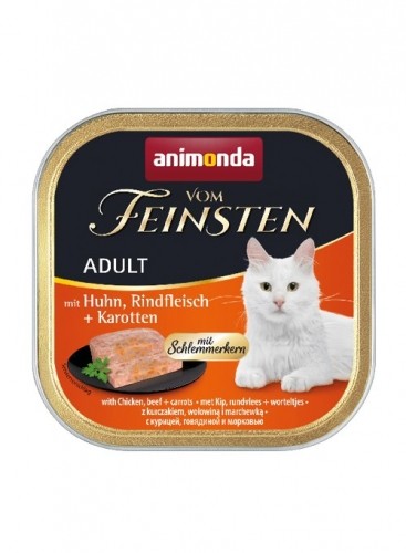 animonda Vom Feinsten GOURMET CENTRE WITH CHICKEN, BEEF MEAT + CARROTS image 1