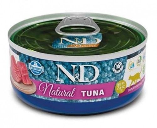 FARMINA N&D Cat Natural Tuna - wet cat food - 70 g image 1