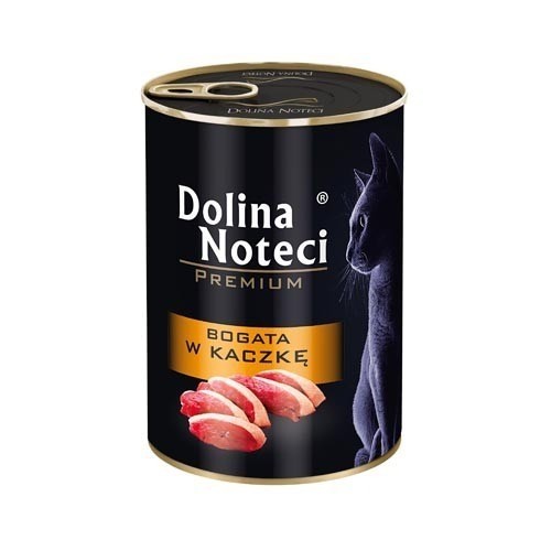 Dolina Noteci Premium rich in duck  - wet cat food - 400g image 1