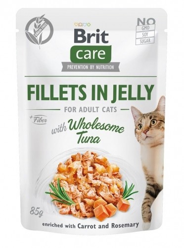 BRIT Care Fillets in Jelly tuna fillets - wet cat food - 85 g image 1