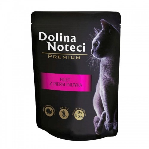 DOLINA NOTECI Premium Turkey breast fillet with gravy - wet cat food - 85 g image 1