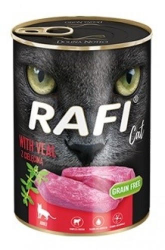 DOLINA NOTECI Rafi Cat Adult with veal - wet cat food - 400g image 1