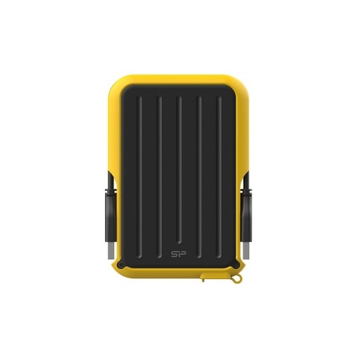 Silicon Power A66 external hard drive 2000 GB Black, Yellow image 1