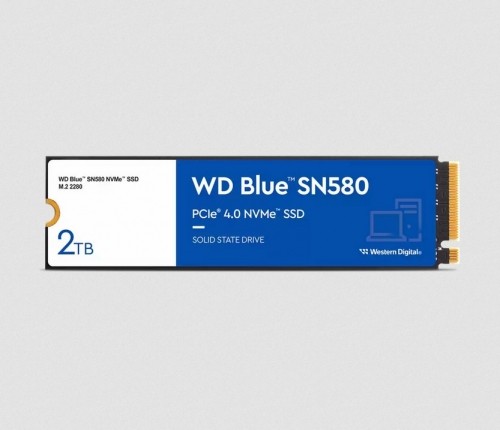 WD Western Digital Blue SN580 M.2 2 TB PCI Express 4.0 TLC NVMe image 1