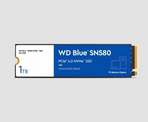 WD Western Digital Blue SN580 M.2 1 TB PCI Express 4.0 TLC NVMe image 1
