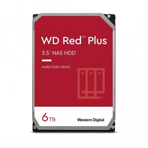 Western Digital Red Plus WD60EFPX internal hard drive 3.5" 6 TB Serial ATA III image 1