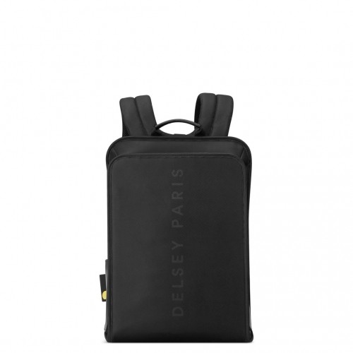 DELSEY 2-CPT LAPTOP BACKPACK BLACK image 1