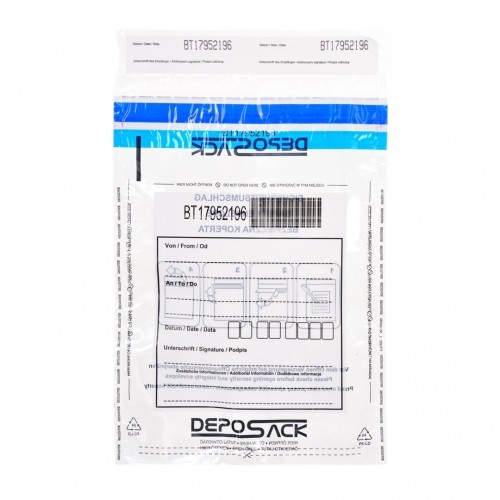 Nc System SECURITY ENVELOPES B4 50PCS WHITE image 1