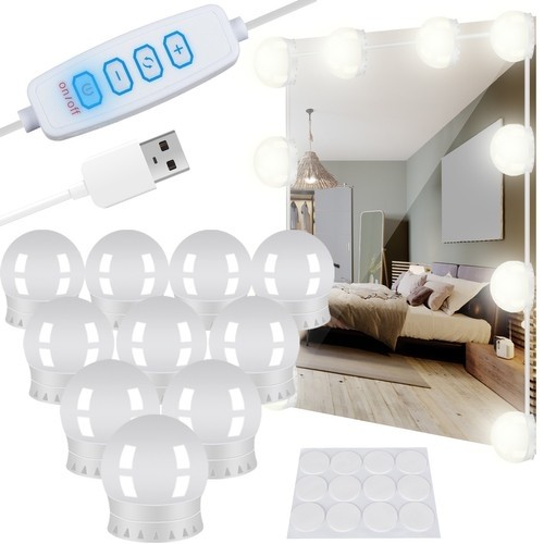 Izoxis LED lamps for the mirror/dressing table - 10 pcs. (15926-0) image 1