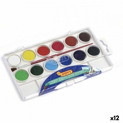 Акварельные краски Jovi Разноцветный (12 штук) image 1