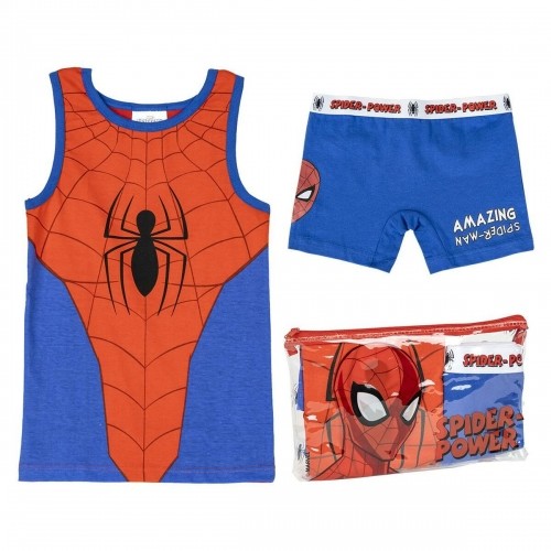 Пижама Детский Spider-Man Красный Синий image 1