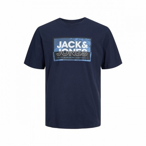 Футболка с коротким рукавом мужская Jack & Jones logan Синий Мужской image 1