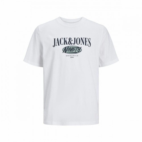 Men’s Short Sleeve T-Shirt Jack & Jones cobin White Men image 1