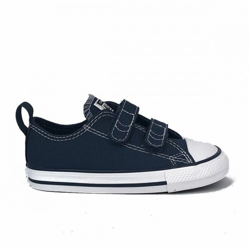 Children’s Casual Trainers Converse Chuck Taylor All Star Navy Blue Velcro image 1