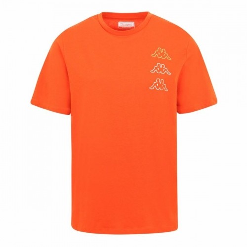 Vīriešu Krekls ar Īsām Piedurknēm Kappa Kemilia Oranžs image 1