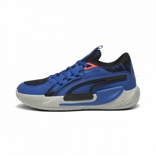 Basketball Shoes for Adults Puma Court Rider Chaos Dark blue image 1
