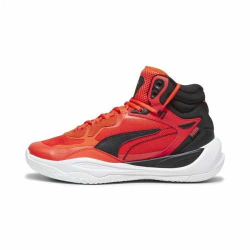 Basketball Shoes for Adults Puma Playmaker Pro Mid Red image 1