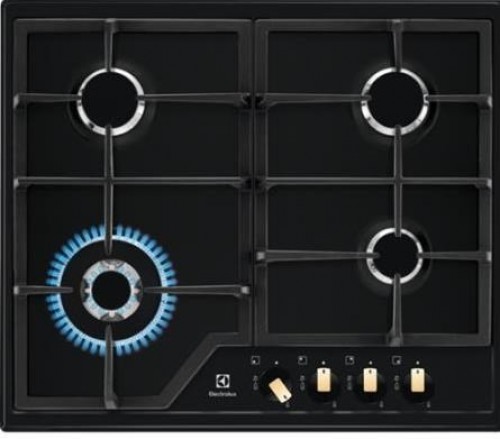 Electrolux EGS6436RK Black Built-in Gas 4 zone(s) image 1