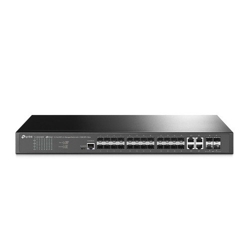 TP-Link JetStream 24-Port SFP L2+ Managed Switch with 4 10GE SFP+ Slots image 1