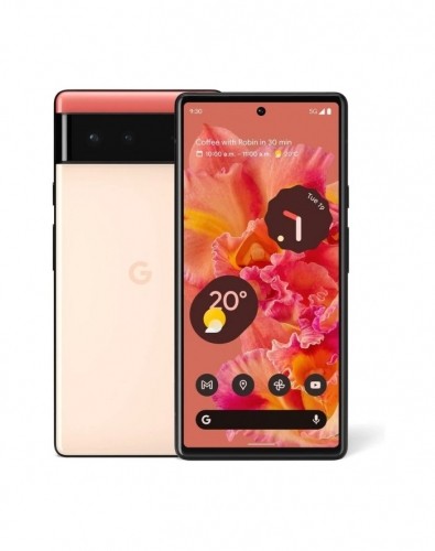 Google Pixel 6 5G 8/128GB Coral smartphone image 1