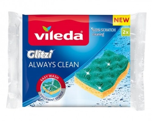 Viscose Sponge Vileda Glitzi Always Clean 2 pcs. image 1