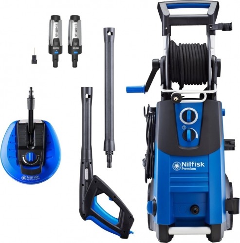 Nilfisk PREMIUM 180-10 EU GARDEN pressure washer Upright Electricity 610 l/h 2900 W Blue, Black image 1