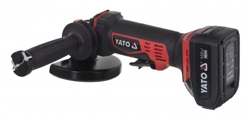 Angle grinder 18V 2x Rechargeable batteries YATO YT-82828 image 1