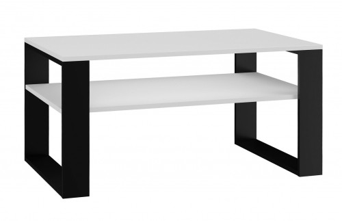 Top E Shop Topeshop MODERN 1P BIEL CZ coffee/side/end table Coffee table Rectangular shape 2 leg(s) image 1