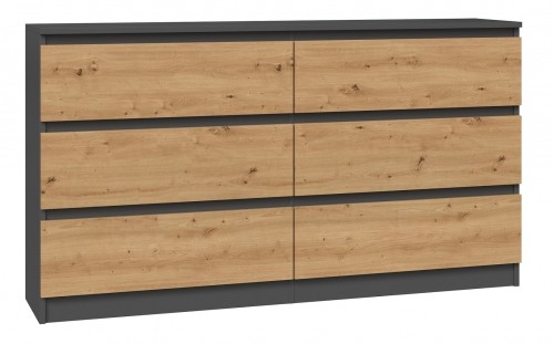 Top E Shop Topeshop M6 140 ANT/ART KPL chest of drawers image 1