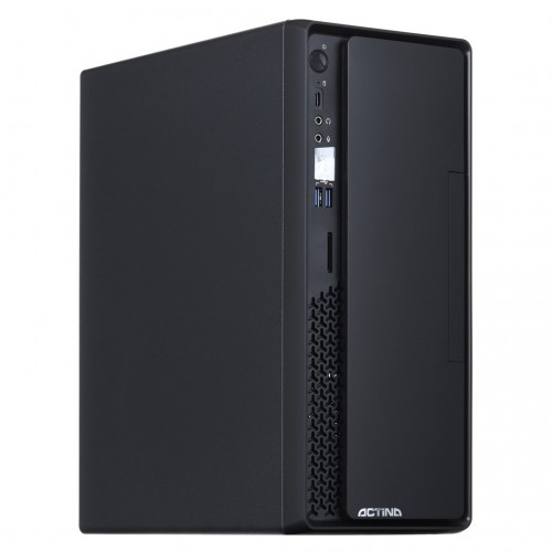 Action Actina 5901443313854 PC i5-10400 Mini Tower Intel® Core™ i5 8 GB DDR4-SDRAM 256 GB SSD Windows 11 Pro Black image 1