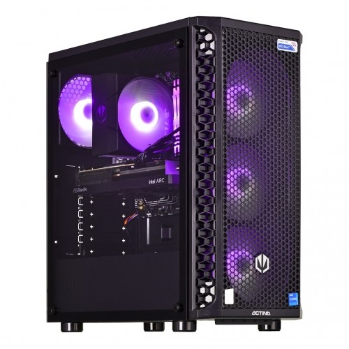 Action Actina 5901443339281 PC Midi Tower AMD Ryzen™ 5 5600 32 GB DDR4-SDRAM 1 TB SSD AMD Radeon RX 7700 XT Black image 1