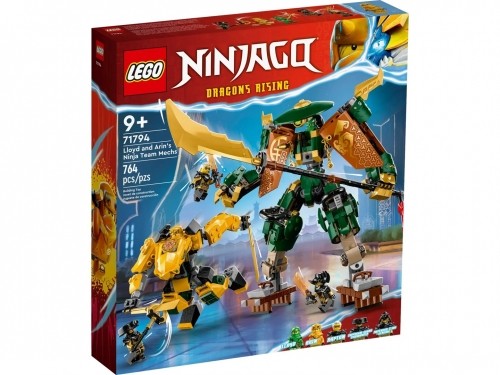 LEGO NINJAGO 71794 LLOYD AND ARIN'S NINJA TEAM MECHS image 1