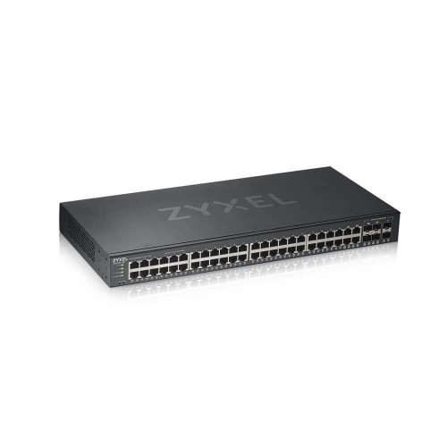 Zyxel GS1920-48V2 Managed Gigabit Ethernet (10/100/1000) Black image 1