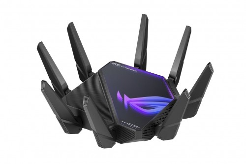ASUS ROG Rapture GT-AXE16000 wireless router 10 Gigabit Ethernet Tri-band (2.4 GHz / 5 GHz / 6 GHz) Black image 1