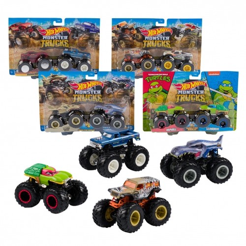 Mattel Hot Wheels Monster Trucks: Vehicles 2-Pack random - FYJ64 image 1