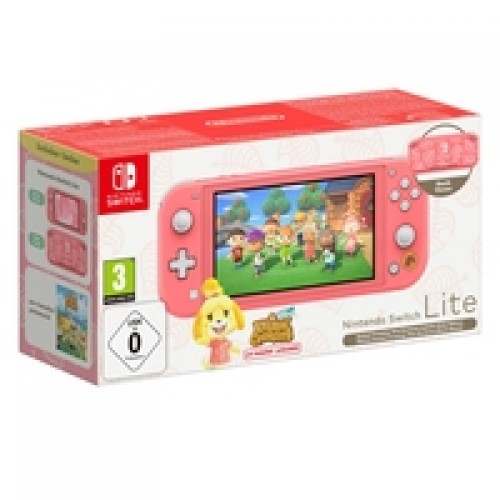 Nintendo Switch Lite Animal Crossing: NH Isabelle Aloha Ed. image 1