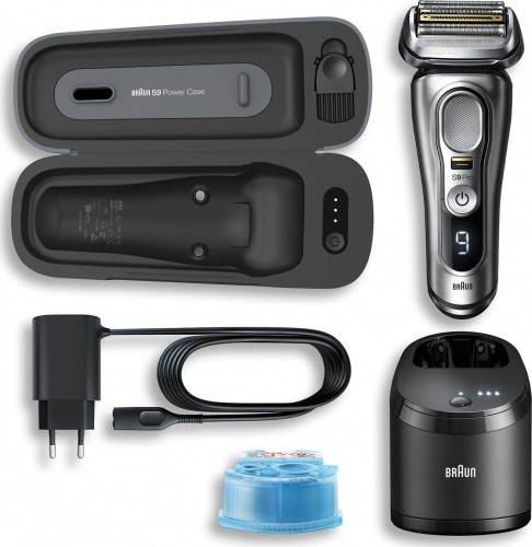 Braun Shaver 9477CC Operating time (max) 50 min  Wet & Dry  Silver image 1