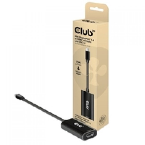 Club3D MiniDisplayPort HDMI 2.1 HDR 4K120Hz адаптер розничная продажа image 1