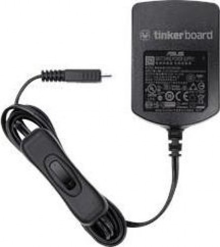 Источник питания ASUS Tinker EU AC 100-240V ~ 50|60Hz 0.5A 18AWG 150CM + выключатель питания image 1