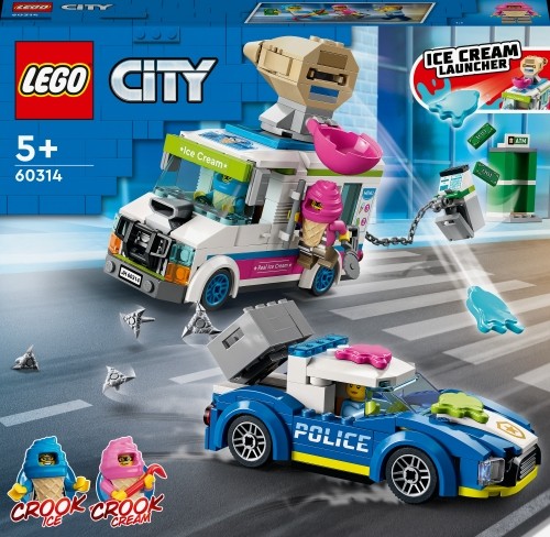 LEGO City Eiswagen-Verfolgungsjagd EiswagenVerfolgungsjagd (60314) image 1