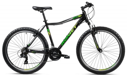 Velosipēds Romet Rambler R6.1 JR 2024 black-green-grey-19" / L image 1