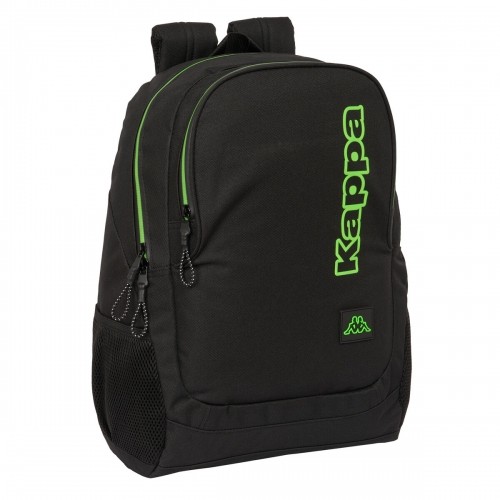 School Bag Kappa Black Black 32 x 44 x 16 cm image 1