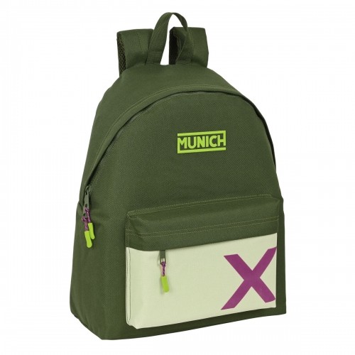 Школьный рюкзак Munich Bright khaki Зеленый 33 x 42 x 15 cm image 1
