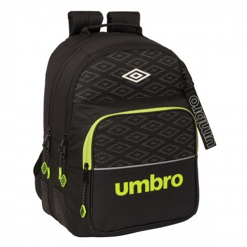 Skolas soma Umbro Lima Melns 32 x 42 x 15 cm image 1