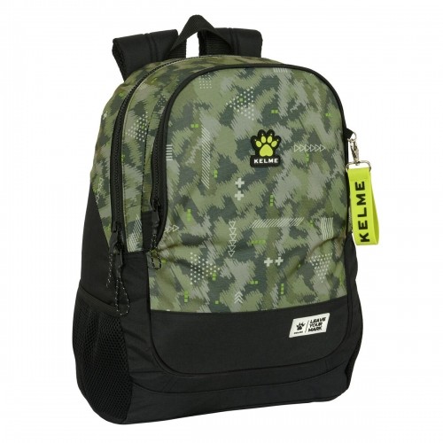 Школьный рюкзак Kelme Travel Чёрный Зеленый 32 x 44 x 16 cm image 1